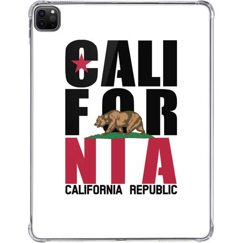 California White Block iPad Pro 11in (2024) Clear Case