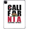 California White Block iPad Pro 11in (2024) Clear Case