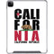 California White Block iPad Cases