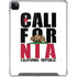 California White Block iPad Cases