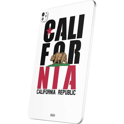 California White Block iPad Pro 13in M4 (2024) Skin