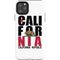California White Block iPhone Cases