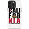 California White Block iPhone 15 Pro Impact Case