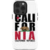 California White Block iPhone 15 Pro Impact Case