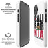 California White Block iPhone 16 Magsafe Impact Case