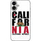 California White Block iPhone 16 Plus Skin