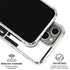 California White Block iPhone 16 Pro Clear Case