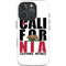 California White Block iPhone 16 Pro Magsafe Impact Case