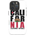 California White Block iPhone 16 Pro Max Impact Case