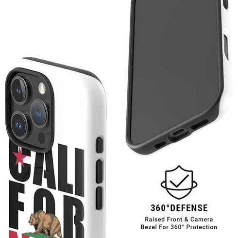 California White Block iPhone 16 Pro Max Magsafe Impact Case