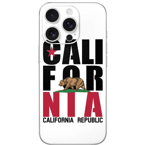 California White Block iPhone 16 Pro Skin