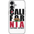 California White Block iPhone 16 Skin