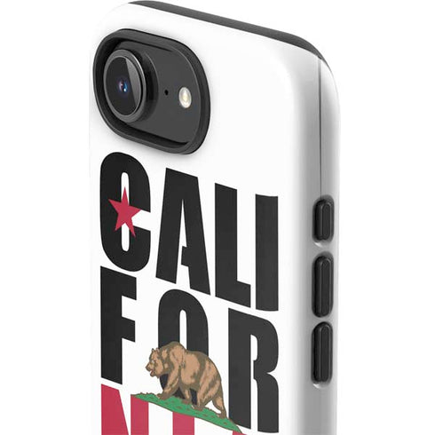 California White Block iPhone 16e Impact Case