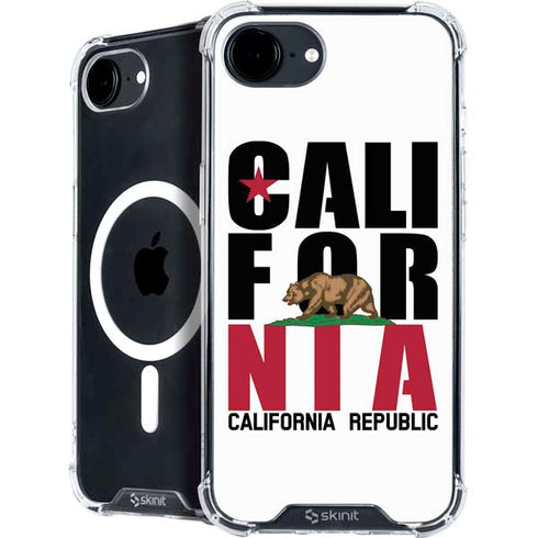 California White Block iPhone 16e MagSafe Case