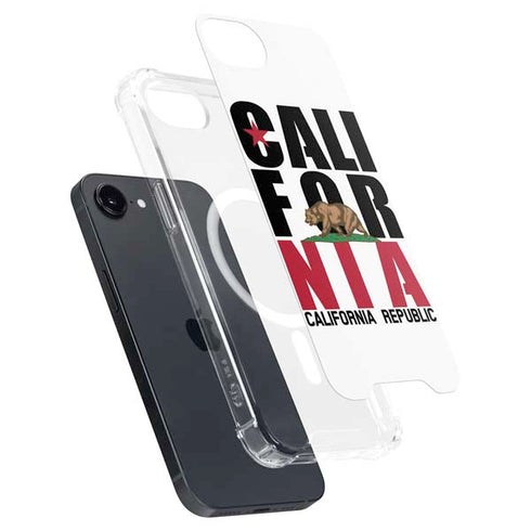 California White Block iPhone 16e MagSafe Case