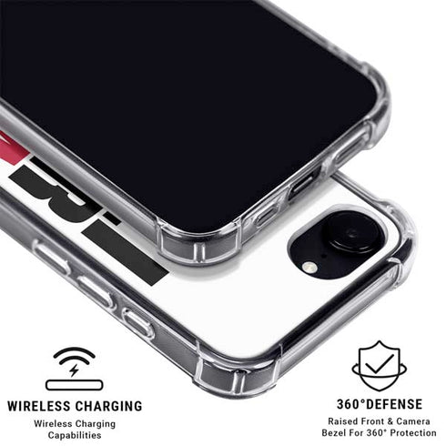 California White Block iPhone 16e MagSafe Case