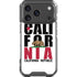 California White Block iPhone 18 Pro Clear Case