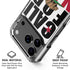 California White Block iPhone 18 Pro Clear Case