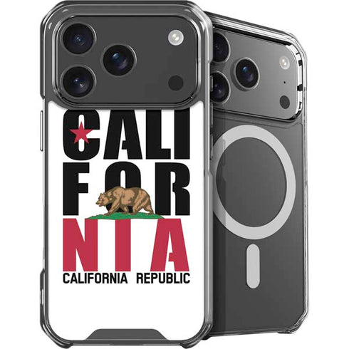 California White Block iPhone 18 Pro MagSafe Case