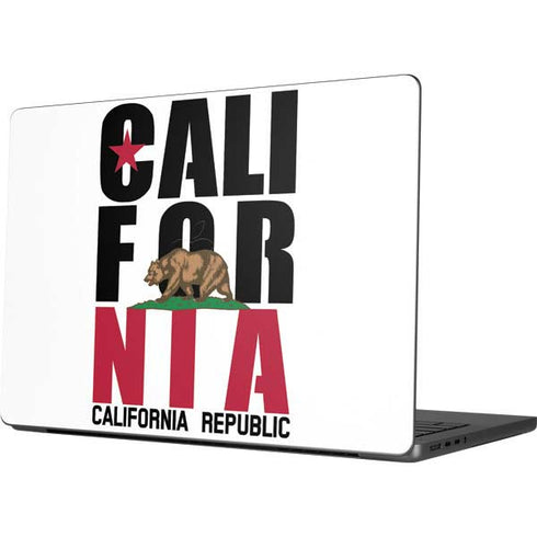 California White Block Apple MacBook Pro 14-inch Skin