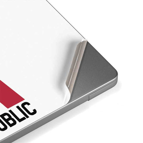 California White Block Apple MacBook Pro 14-inch Skin