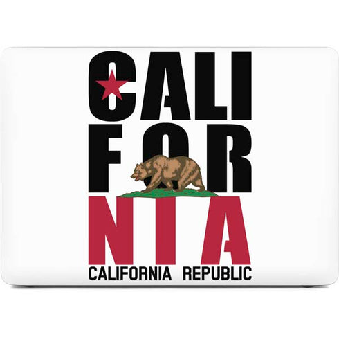 California White Block Apple MacBook Pro 16-inch Skin
