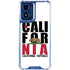 California White Block Moto G Play 4G (2024) Clear Case