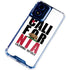 California White Block Moto G Play 4G (2024) Clear Case