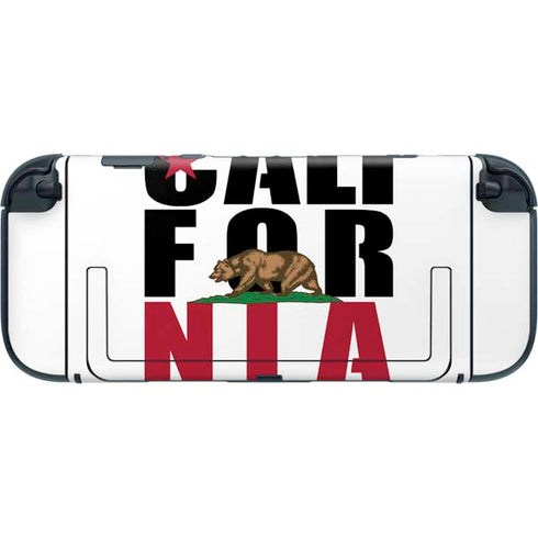 California White Block Nintendo Switch 2 (2025) with Joy-Con Skin