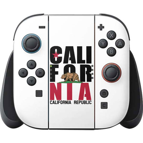 California White Block Nintendo Switch 2 (2025) Joy-Con Controller Skin