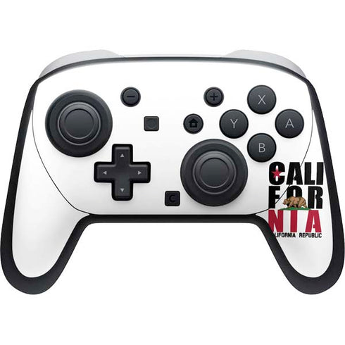 California White Block Nintendo Switch 2 (2025) Pro Controller Skin