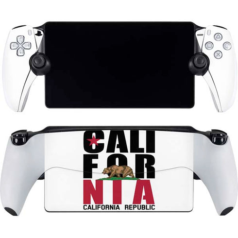 California White Block PlayStation Portal Remote Player Skin