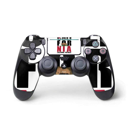 California White Block PlayStation PS4 Skins