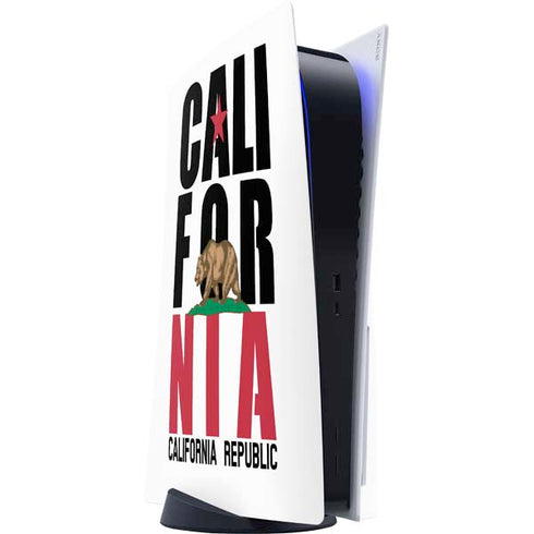 California White Block PlayStation PS5 Skins