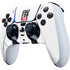 California White Block PS5 DualSense Edge Pro Controller Skin