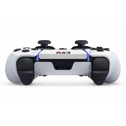California White Block PS5 DualSense Edge Pro Controller Skin
