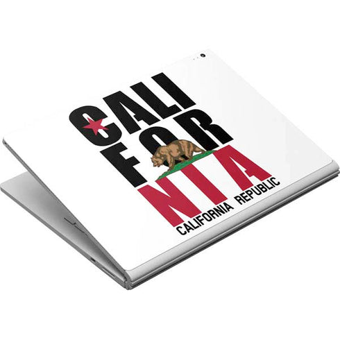 California White Block Surface Book Skin