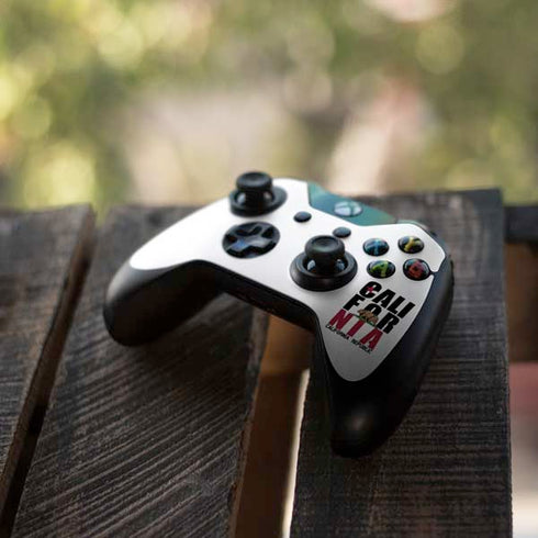 California White Block Xbox One Controller Skin