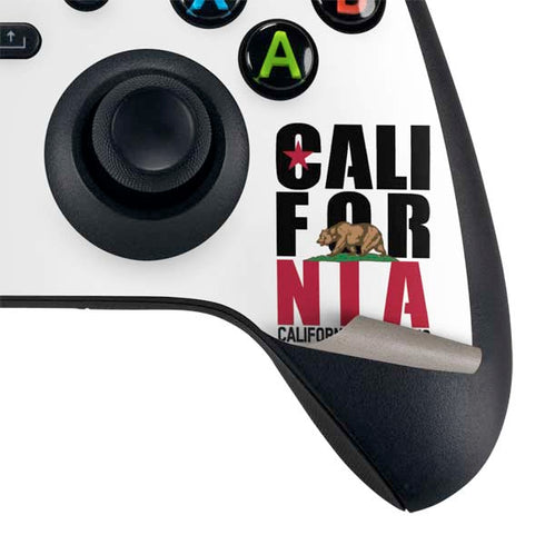 California White Block Xbox Series X Bundle Skin