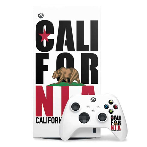 California White Block Xbox Series X Skins