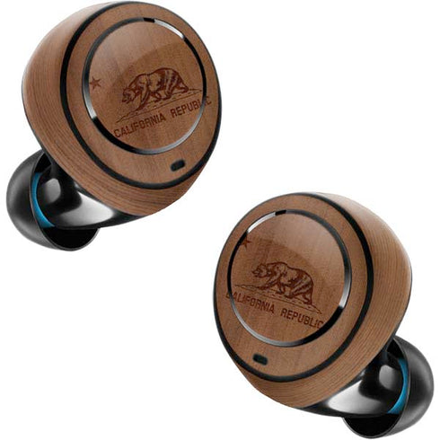 California Wood Flag Amazon Echo Buds Skin