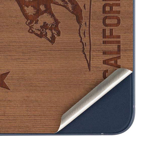 California Wood Flag Galaxy A35 5G Skin