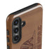 California Wood Flag Galaxy S25 Impact Case