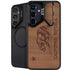 California Wood Flag Galaxy S24 Plus Kickstand Case