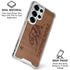 California Wood Flag Galaxy S25 Ultra Clear Case