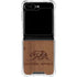 California Wood Flag Galaxy Z Flip6 Clear Case