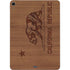 California Wood Flag Apple iPad Air Skin