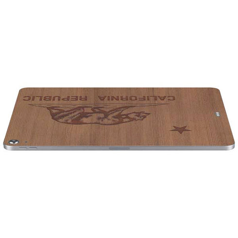 California Wood Flag Apple iPad Air Skin