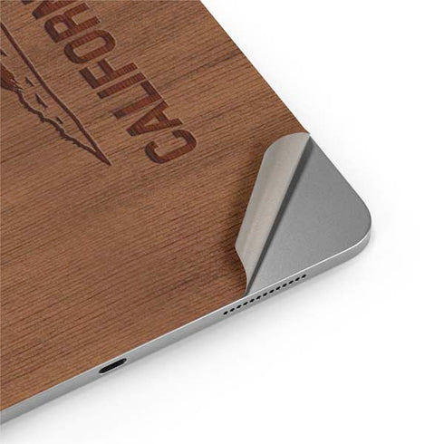 California Wood Flag Apple iPad Air Skin