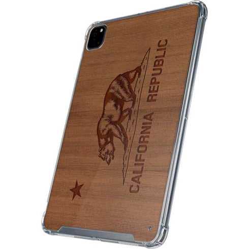 California Wood Flag iPad Cases